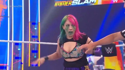 FULL MATCH Sasha Banks vs. Asuka   Raw Women's Title Match SummerSlam 2020