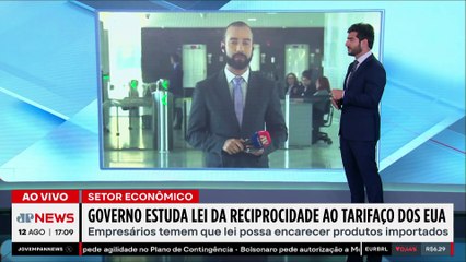 Governo estuda Lei da Reciprocidade ao tarifaço de Trump