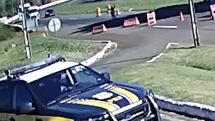 Homem realiza ousado salto de carro durante sequestro em Ibiporã 🚗💨