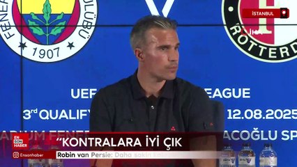 Robin van Persie: Daha sakin kalabilirdik