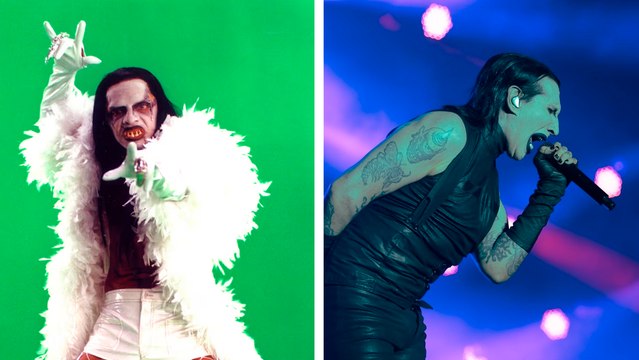 Marylin Manson se vuelve un meme tras concierto en SLP y recuerdan personaje de Eugenio Derbez Marylin Menson