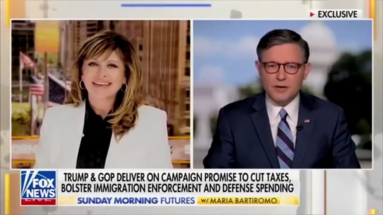 MARIA BARTIROMO Speaker Johnson Joins Sunday Morning Futures