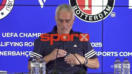 Mourinho'dan taraftar için açıklama!