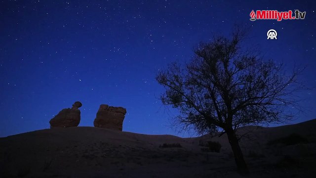Perseid meteor yağmuru görüntülendi