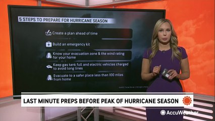 What should you be doing now to prepare for hurricanes?