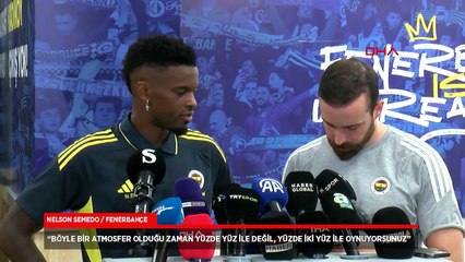 Fenerbahçe'de Nelson Semedo: Çok etkileyici bir atmosfer vardı