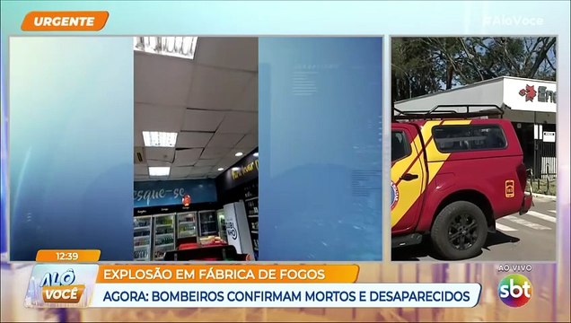 Veja como ficaram arredores de fábrica de fogos após explosão em Quatro Barras (PR)