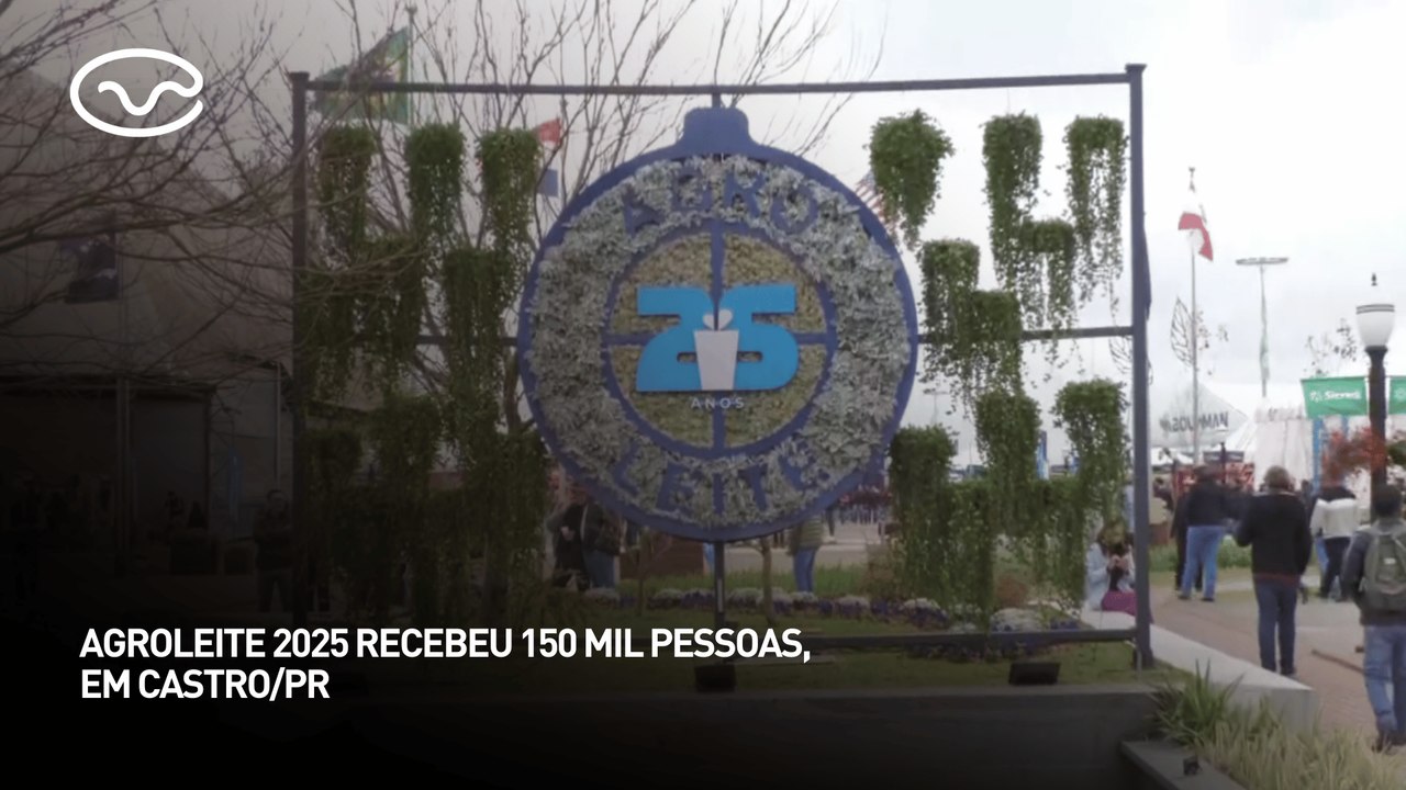 Agroleite 2025 recebeu 150 mil pessoas em Castro/PR