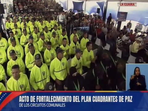 Diosdado Cabello: Los Cuadrantes de Paz son garantía de respuesta inmediata en La Guaira
