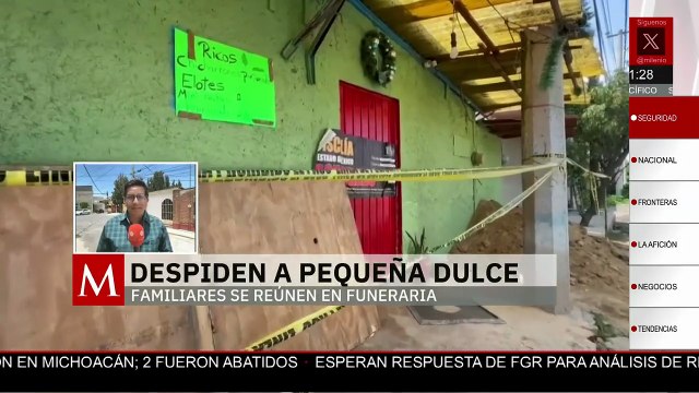 Chalco: Familiares y amigos se despiden de Dulce, menor asesinada en Edomex