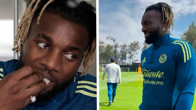 Allan Saint-Maximin se enchila al disfrutar de unos deliciosos tacos: El picante está bien