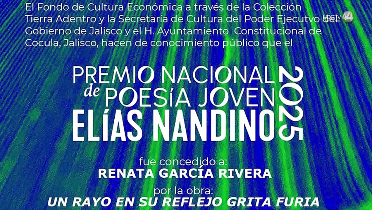 Renata García y Emiliano Alvar Rodríguez, ganadores del Premio Nacional de Poesía y Ensayo 2025