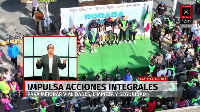Cisneros impulsa acciones integrales para mejorar vialidades, limpieza y seguridad en Ecatepec