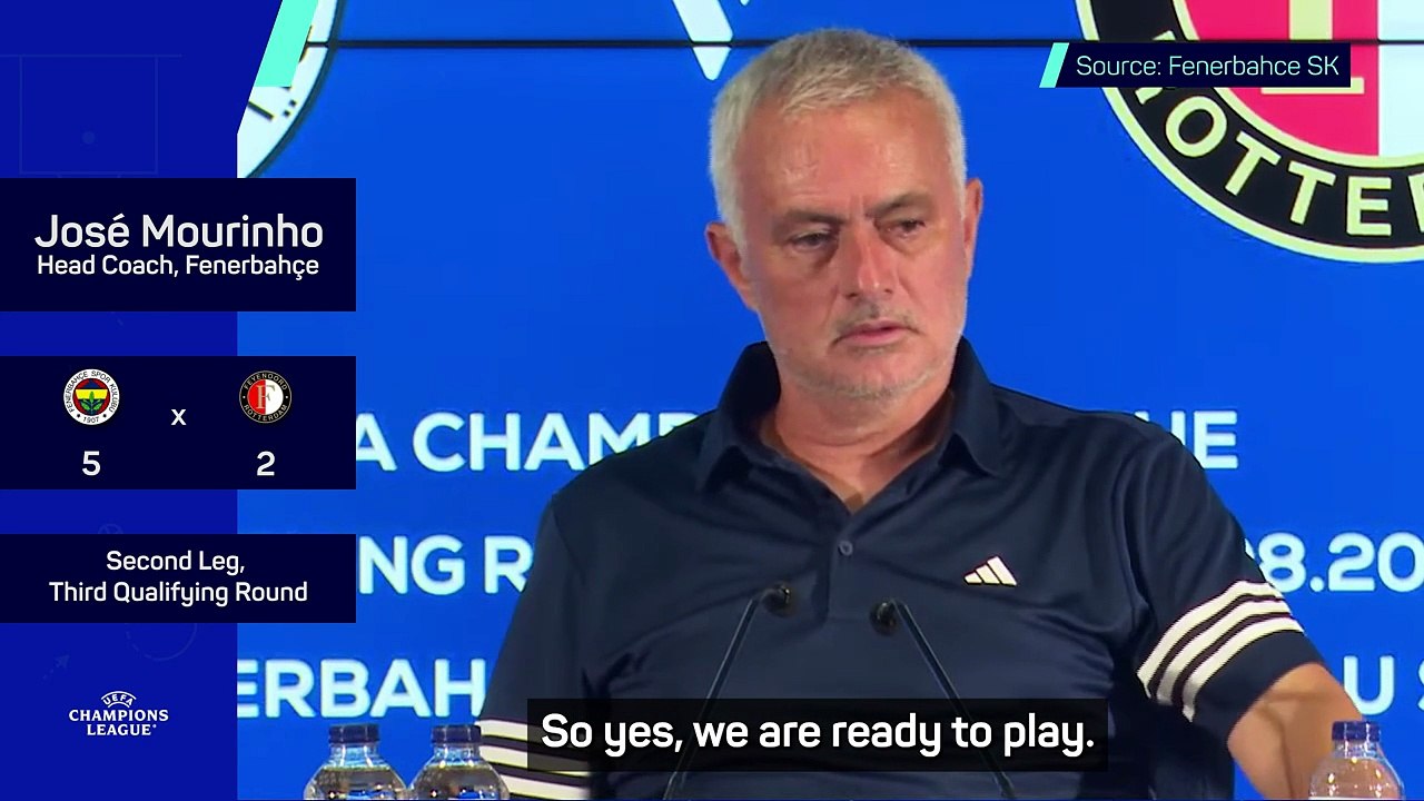 Benfica 'is not happy' - Mourinho sends warning after Feyenoord win