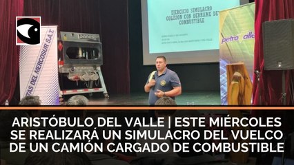 Aristóbulo del Valle | Se realizará un simulacro de respuesta a la emergencia en vuelco de un camión cargado de combustible