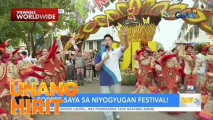 Sorpre-saya sa Niyogyugan Festival | Unang Hirit