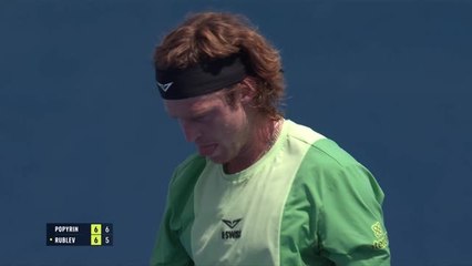 Rublev survives epic Popyrin battle in Cincinnati