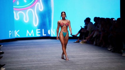 Virginia Sanhouse in Slow Motion | Miami Swim Week 2023 Runway Glam