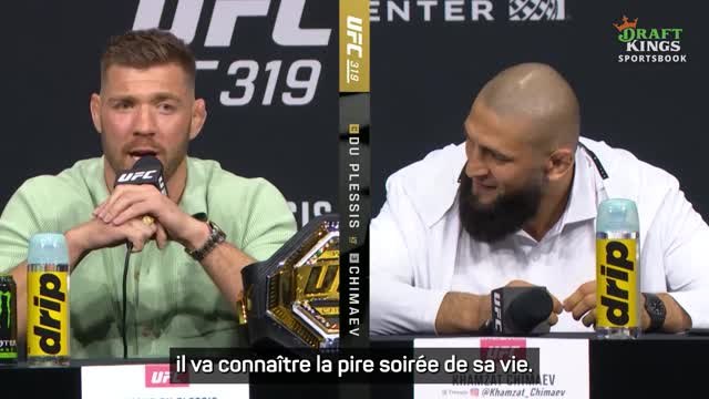 UFC 319 - Chimaev est prêt à prendre le contrôle