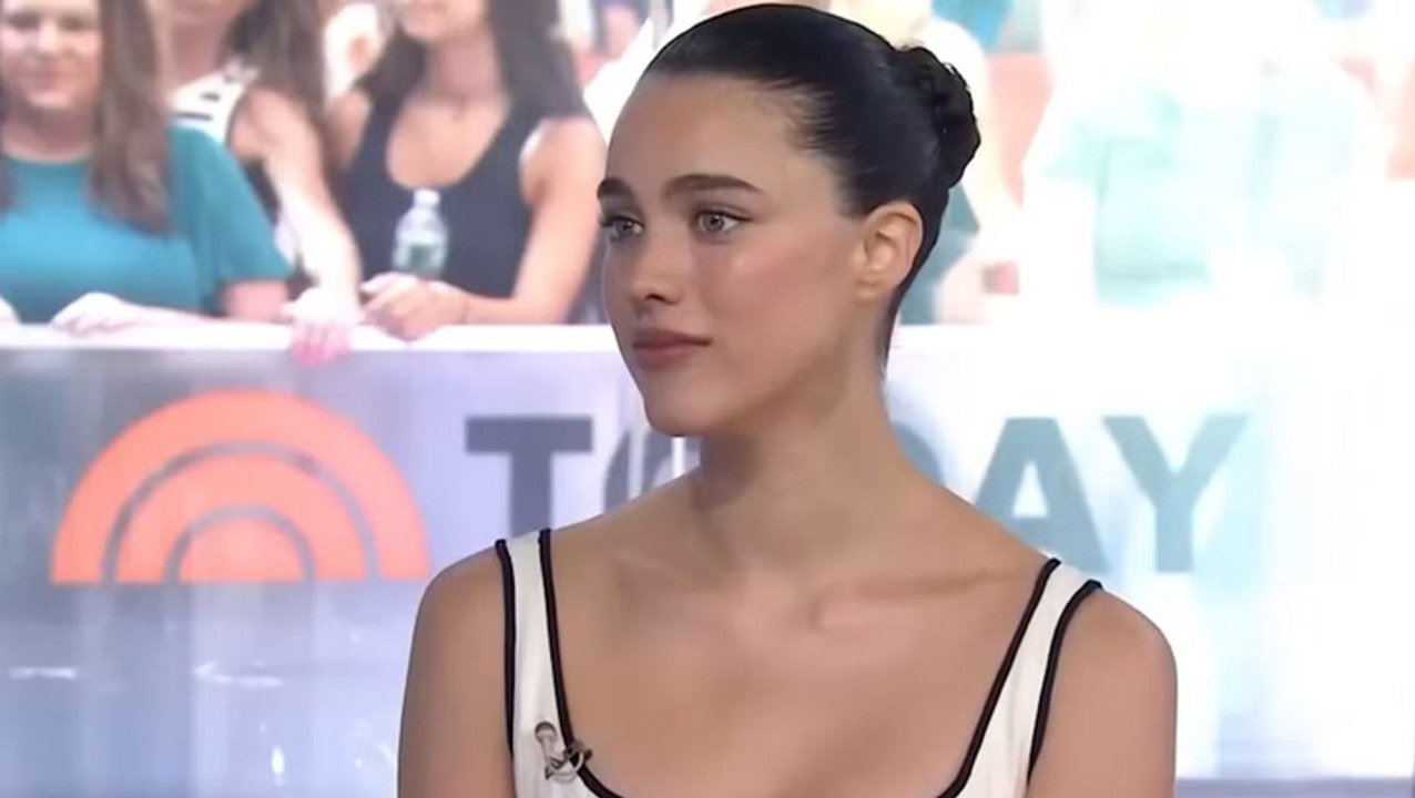 Margaret Qualley awkwardly laughs off Taylor Swift question as Jack Antonoff absent from new album