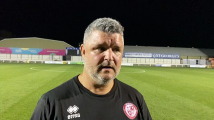 Woking assistant manager Simon Bassey post-West Ham United U21s