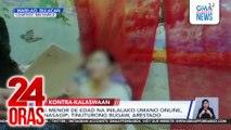 5 menor de edad na inilalako umano online, nasagip; tinuturong bugaw, arestado | 24 Oras