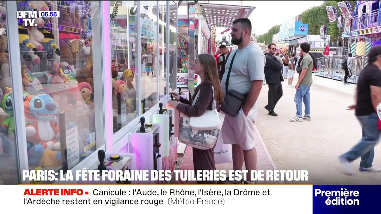 La fête foraine des Tuileries est de retour au cœur de Paris