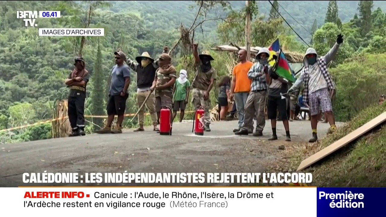 Nouvelle-Calédonie: les indépendantistes kanak du FLNKS rejettent l'accord de Bougival, prévoyant notamment la création d'un État de Nouvelle-Calédonie