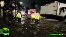 La lluvia de anoche fue severa. El gobierno de la CDMX atendió 169 inundaciones