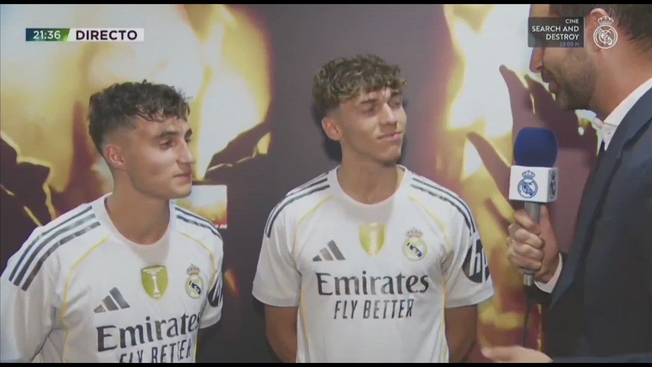 El debut con el Real Madrid de Roberto y Thiago: jamás lo olvidarán