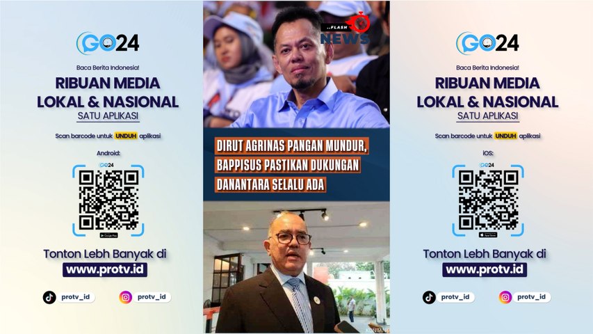 Dirut Agrinas Pangan Mundur, Bappisus Pastikan Dukungan Danantara Selalu Ada