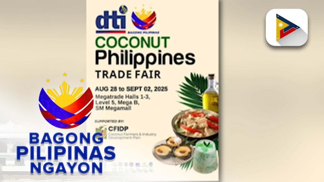 Panayam kay ng PCA Trade and Market Development Department, Department Manager Rosella Villaruel ukol sa pagdiriwang 39th National Coconut Week