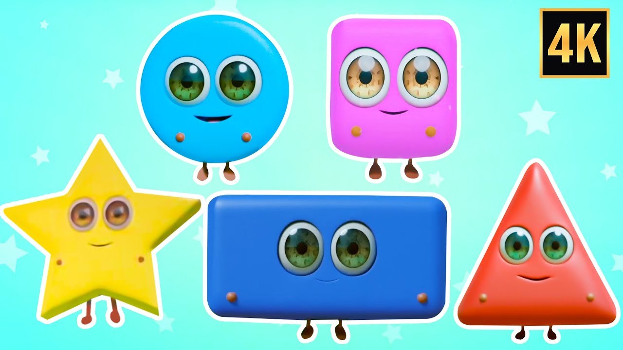 Learning Shapes for Kids | Fun Cartoon Videos for Toddlers & Preschool | Kids TV