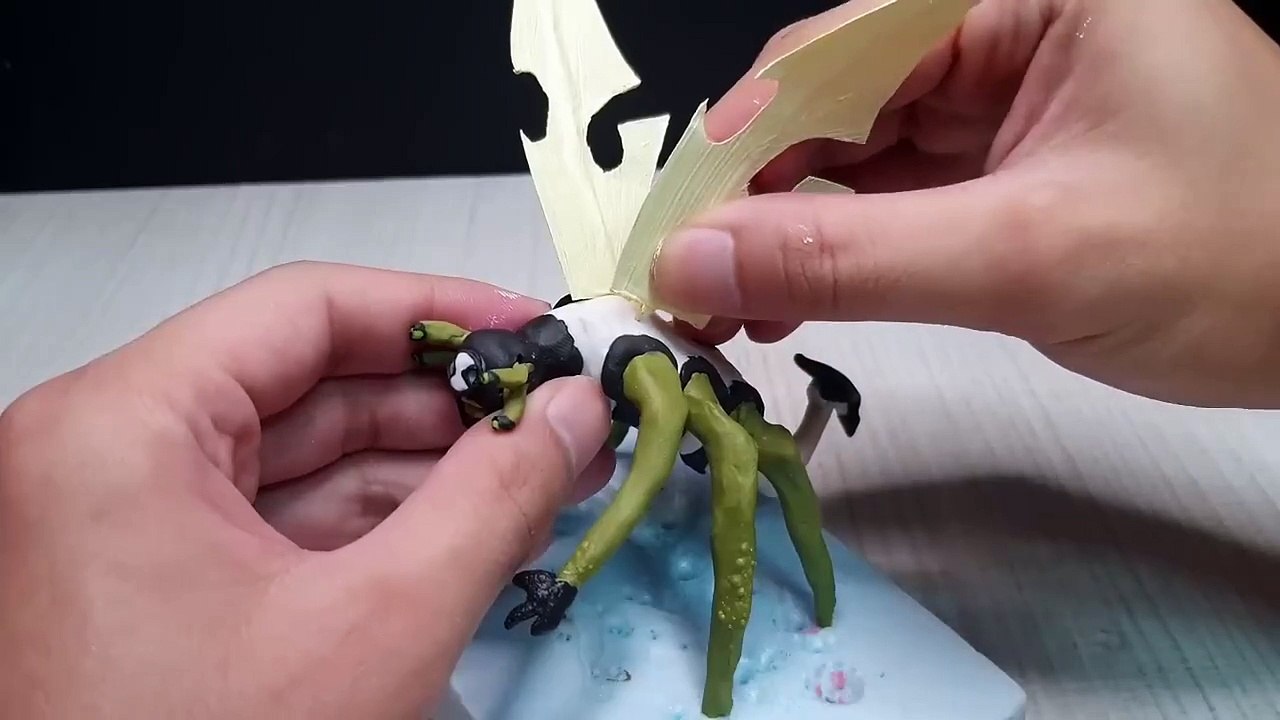 How to make BEN 10 all Original Alien using clay