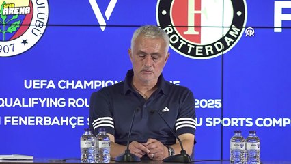 Jose Mourinho: 'Bizimle oynayacakları için Benfica da mutlu değildir!'