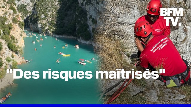 Interventions, entraînements...le quotidien des secours dans les gorges du Verdon