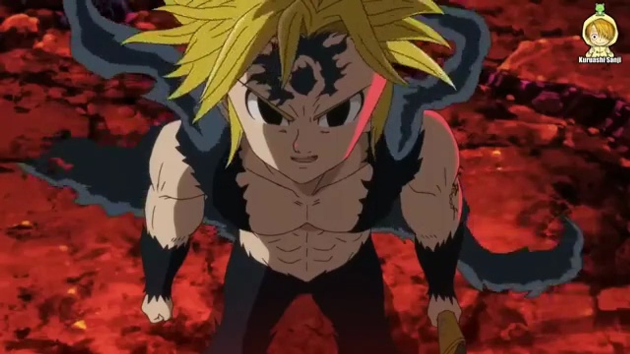 Meliodas vs Escanor Pelea completa español latino - Nanatsu No Taizai