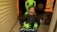 Giving iPhones Instead of Candy on Halloween 🎃 | Viral Halloween Giveaway 2025 | Epic Trick-or-Treat Reaction