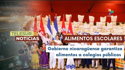 Avanza distribución de merienda escolar 2025 en Nicaragua