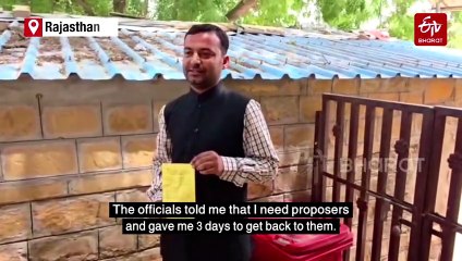 Meet Jalaluddin, The Rajasthan Student Who Filed Nomination For Vice-Presidential Election