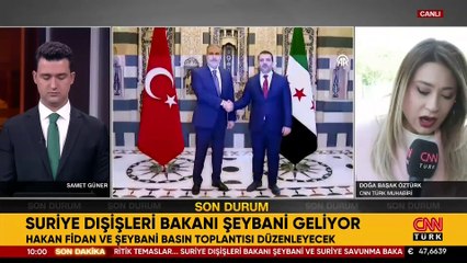 SON DAKİKA | Ankara-Şam hattında kritik temaslar: Şeybani ve Kasra, Bakan Fidan ve Güler'le görüşecek
