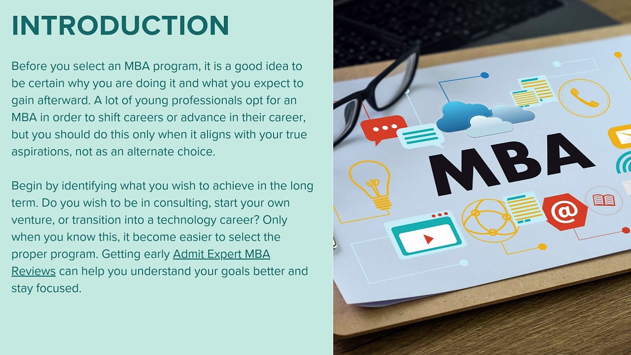 How to Choose the Right MBA Program Based on Your Career Goals