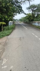 suasana jalan di cilamaya wetan