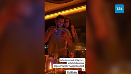 Seda Bakan denizde kaybolan arkadaşı Halit Yukay’la videosunu paylaştı: Keşke korkunç bir rüya görmüş olsak