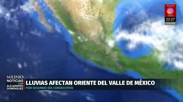 CdMx activa alerta amarilla y naranja tras lluvias y saturación de drenajes