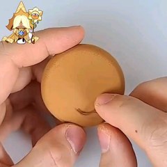 Making Cookie Run Kingdom PureVanilla Cookie with Clay