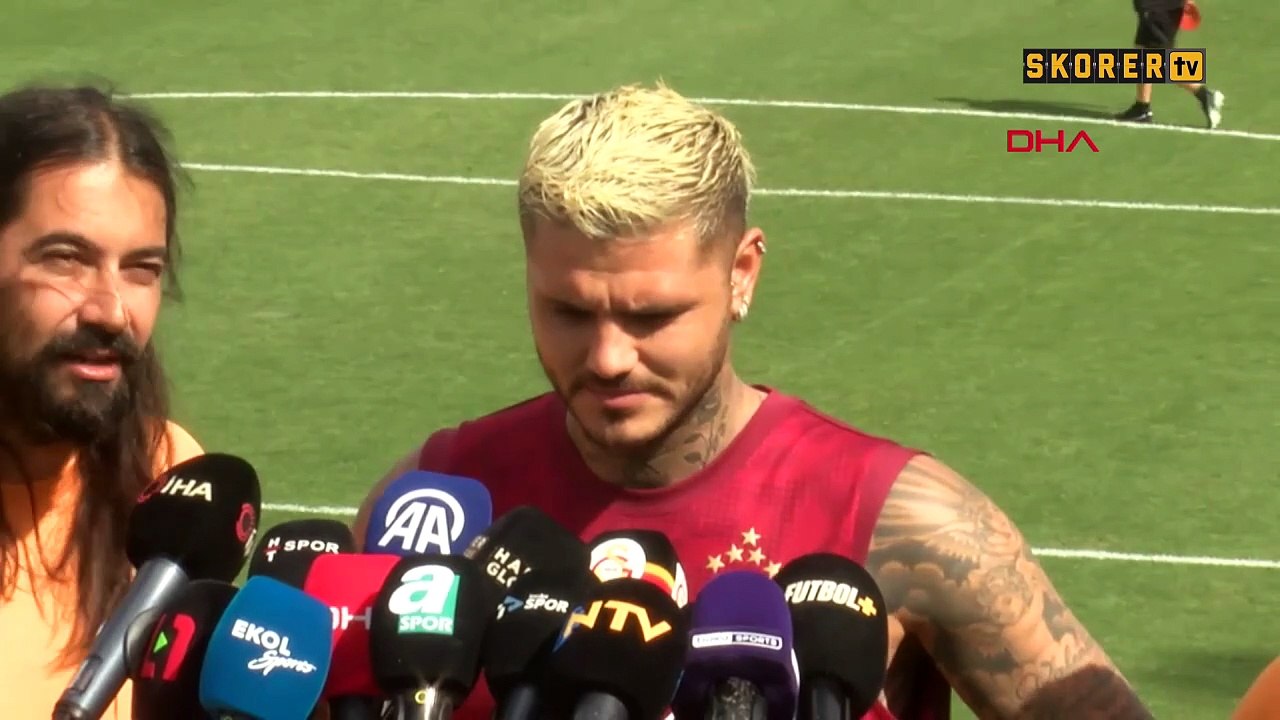 Galatasaray'da Mauro Icardi'den Kerem Aktürkoğl...