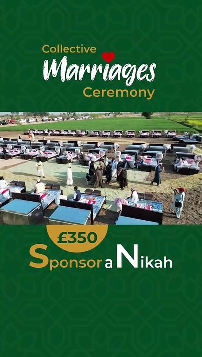 Sponsor a Nikah | Highlights from Collective Marriages Ceremony