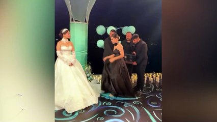 Burak Bulut ve Eda Sakız evlendi: Takılan altınlar gündem oldu