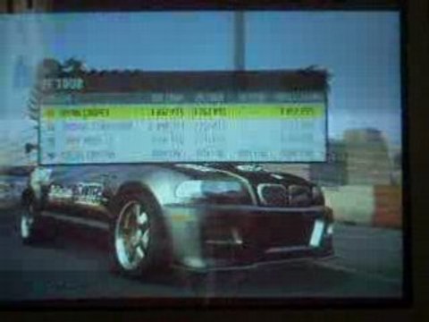 BMW E46 drift sur NFS pro street